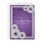 Elegant Wedding Dahlia Floral Purple
