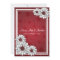 Elegant Wedding Dahlia Floral Red