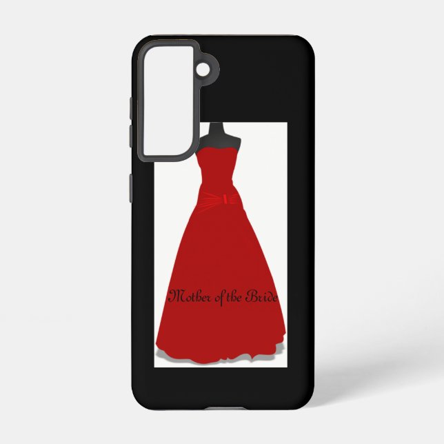 Elegant Wedding Dress Mother of the Bride Samsung Galaxy S21 Case (Back)