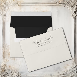 Elegant Wedding Envelope