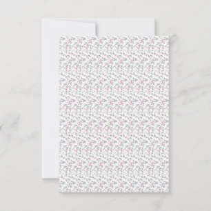 Elegant Wedding Essentials   Summer & Year-Round Thank You Card