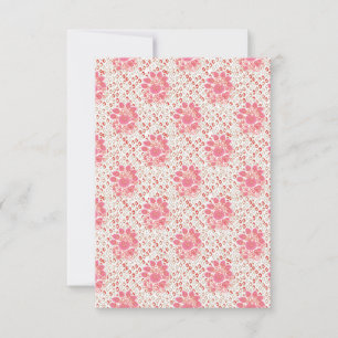 Elegant Wedding Essentials   Summer & Year-Round Thank You Card