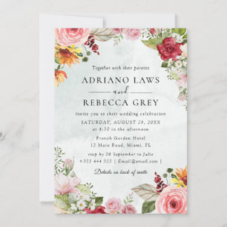 Elegant Wedding Invitation