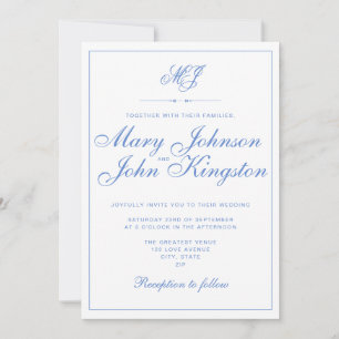 Elegant Wedding Invitation
