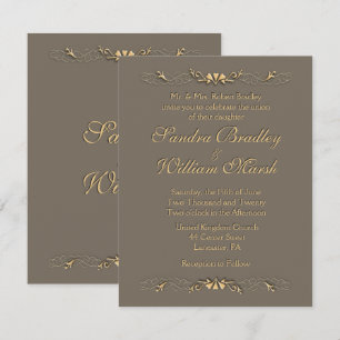 Elegant Wedding Invitation