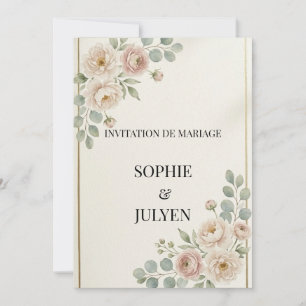 Elegant Wedding Invitation