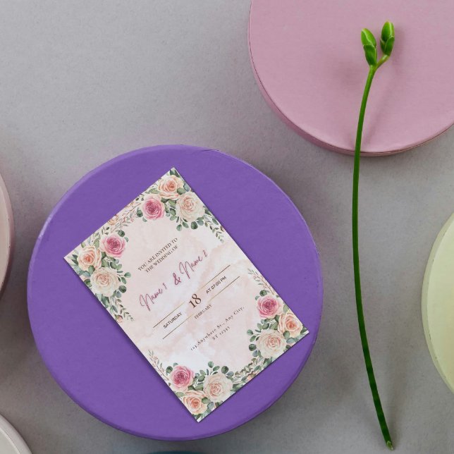 Elegant Wedding Invitation (Creator Uploaded)