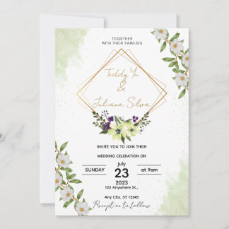 Elegant Wedding Invitation