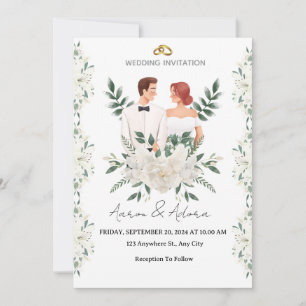 Elegant Wedding Invitation – A Modern Touch for Yo