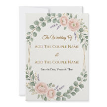 Elegant Wedding Invitation Card