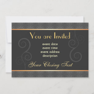 Elegant Wedding Invitation Card