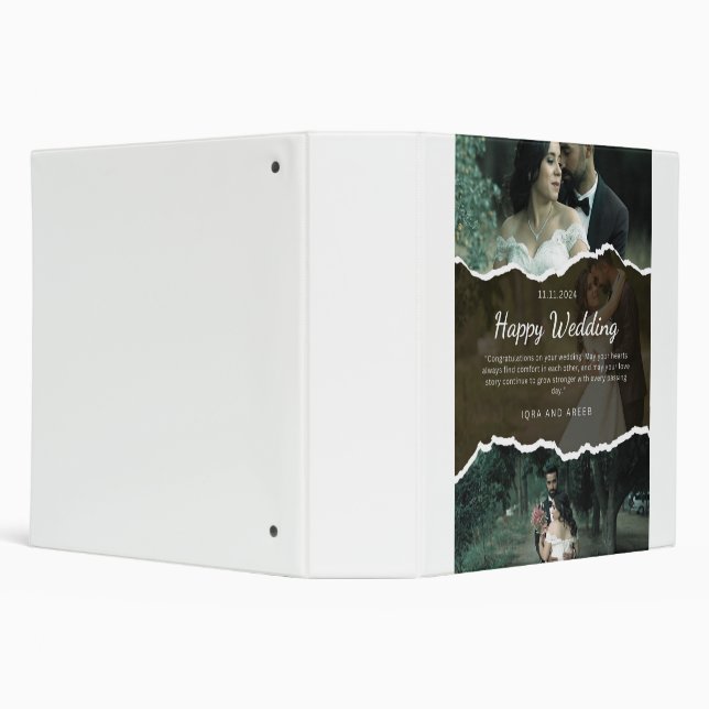 Elegant Wedding Invitation Design | Custom Wedding Binder (Background)