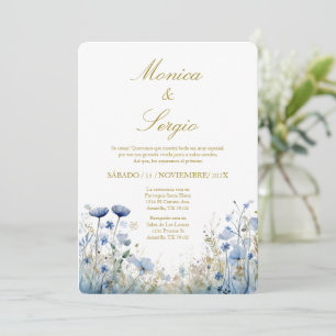 Elegant Wedding Invitation in Spanish