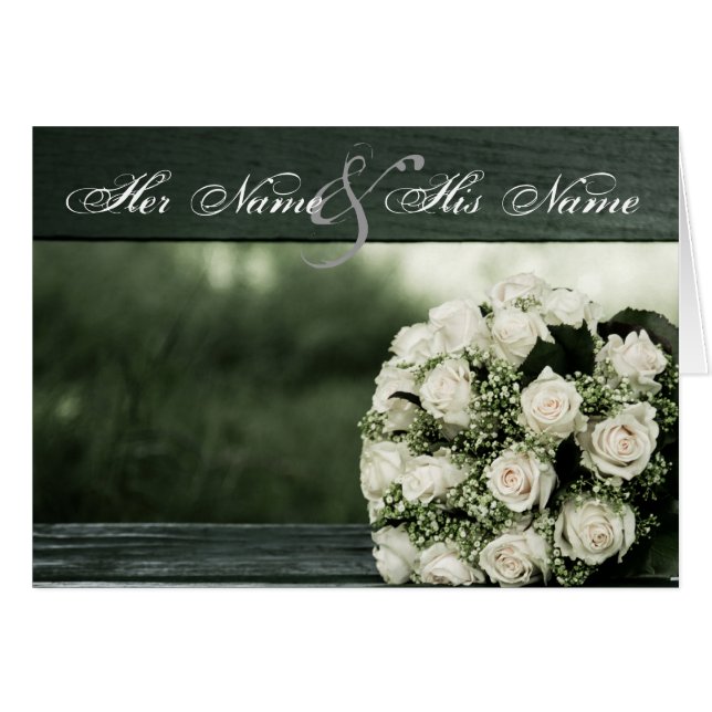 Elegant Wedding Invitations (Front Horizontal)