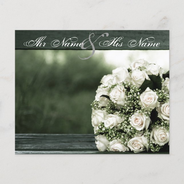 Elegant Wedding Invitations (Front)