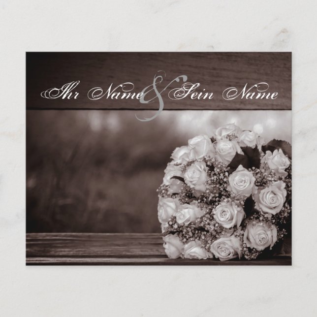 Elegant Wedding Invitations 12 (Front)