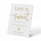 Elegant Wedding Love Is Sweet Treat Table
