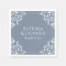 Elegant Wedding Napkins | Nadine (Dusty Blue)
