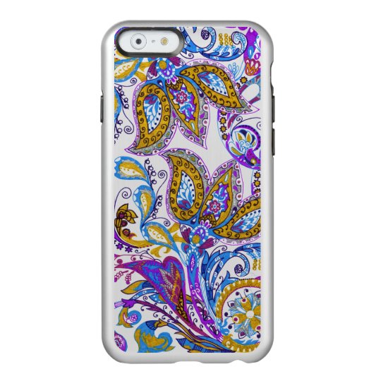 Elegant wedding ornament. Stylish paisley design Incipio Feather® Shine iPhone 6 Case