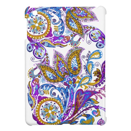 Elegant wedding ornament. Stylish paisley design iPad Mini Case
