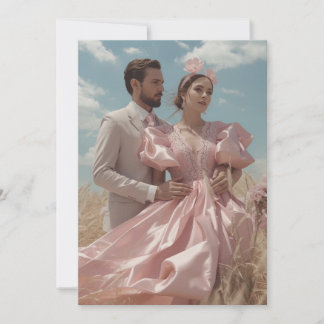 Elegant Wedding Picture For Invitation