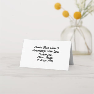 Elegant Wedding Place Cards - Customizable Names