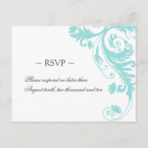 Elegant Wedding Reply Cards