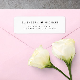 Elegant Wedding Return Address