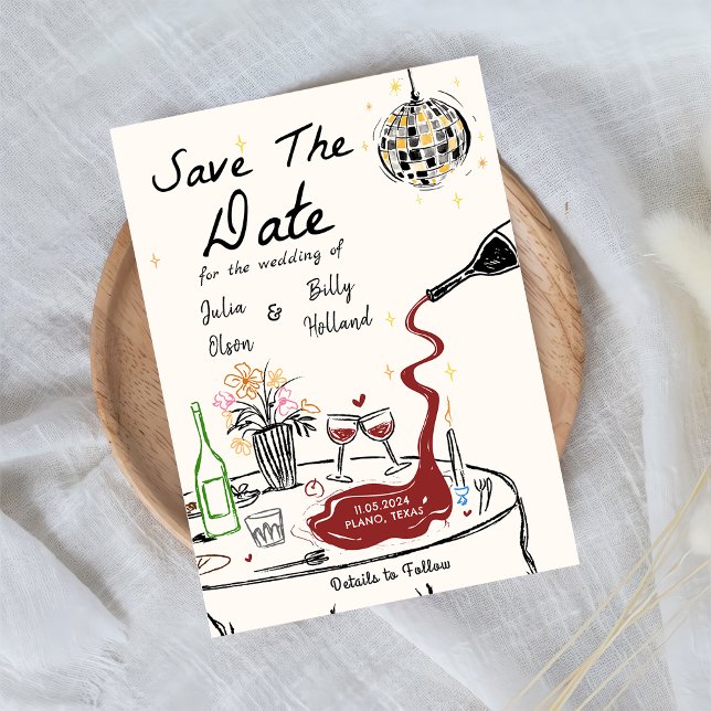 Elegant Wedding Save The Date Cards (Creator Uploaded)