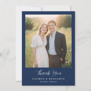 Elegant Wedding Thank You Card
