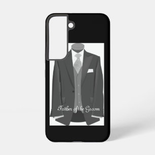 Elegant Wedding Tuxedo Suit Father of the Groom Samsung Galaxy Case