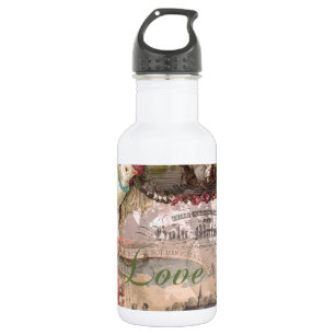 Elegant Wedding Vintage Marriage Antique Vintage 532 Ml Water Bottle