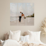 Elegant Wedding Vow Gift Wall Art<br><div class="desc">Style your wedding vows (or any sentiment of love) into a beautiful  work of art.  A lovely gift and keepsake for newlyweds,  anniversary,  renewal of marriage vows,  and more.  Easily personalize with your names and wedding vows of choice.</div>