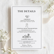 Elegant Wedding Weekend Details Timeline