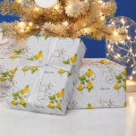 Elegant Wedding with Yellow Roses & Gold Lettering Wrapping Paper<br><div class="desc">Wrapping Paper. Elegant Beautiful Yellow Rose Wedding and Gold Lettering. Works well for an Anniversary or Wedding. 📌 If you need further customization, please click the "Click to Customize further" or "Customize or Edit Design" area and use our design tool to resize, rotate, change text colour, add text and more....</div>