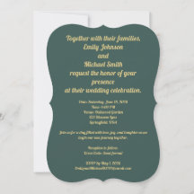 Elegant Weeding Invitation Design