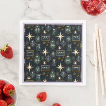 Elegant Whimsigoth Celestial Stars Halloween