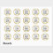 Elegant White and Faux Gold Your Logo Here