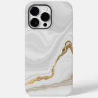 Elegant White And Gold Marble