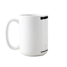 Elegant White Cat Ceramic Mug