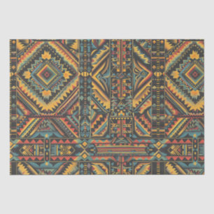 Elegant White "Centuries-Old Geometric Elegance" T Tissue Paper
