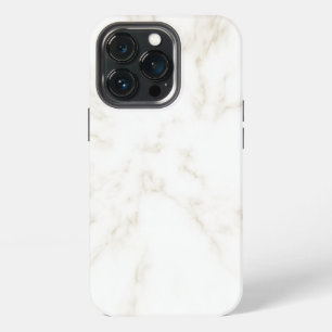 Elegant White Cream Marble iPhone 13 Pro Case