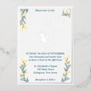 Elegant White Floral Wedding