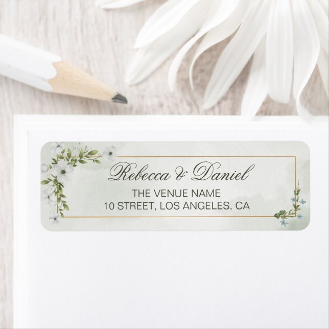 Elegant White Floral Wedding  (Insitu)