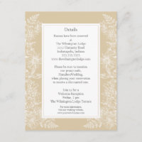 Elegant White Floral Wedding Details