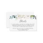 Elegant White Floral Wedding Details