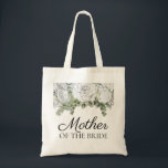 Elegant White Floral Wedding Mother of Bride Tote Bag<br><div class="desc">Beautiful and elegant white floral Mother of the Bride wedding tote bag.  Contact us for help with customization or matching products.</div>