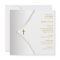 Elegant White Gold Cross Christening