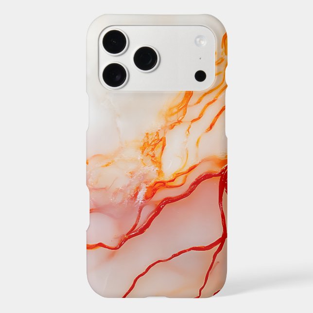 Elegant White & Gold Marble Pattern (Back)