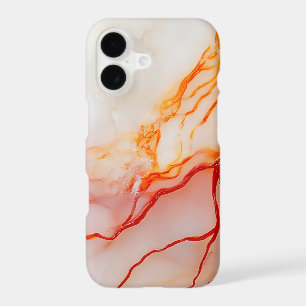 Elegant White & Gold Marble Pattern